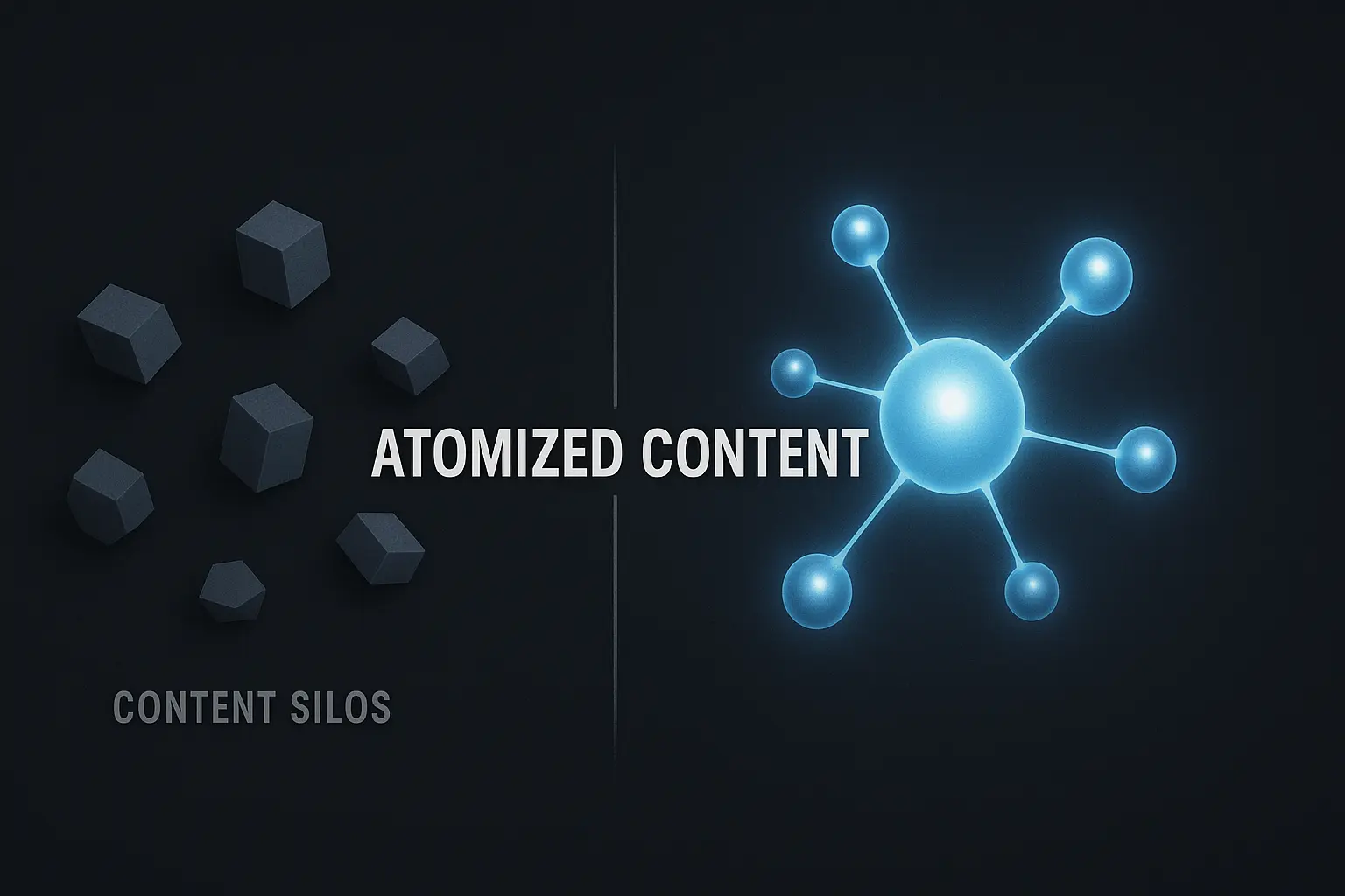 Atomized Content Framework erklärt für besseres semantisches Netzwerk