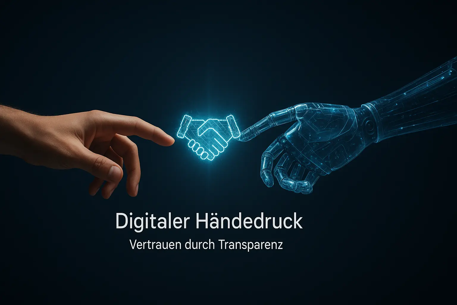 Digitales Händedruck-Protokoll für vertrauenswürdige KI-Agenten