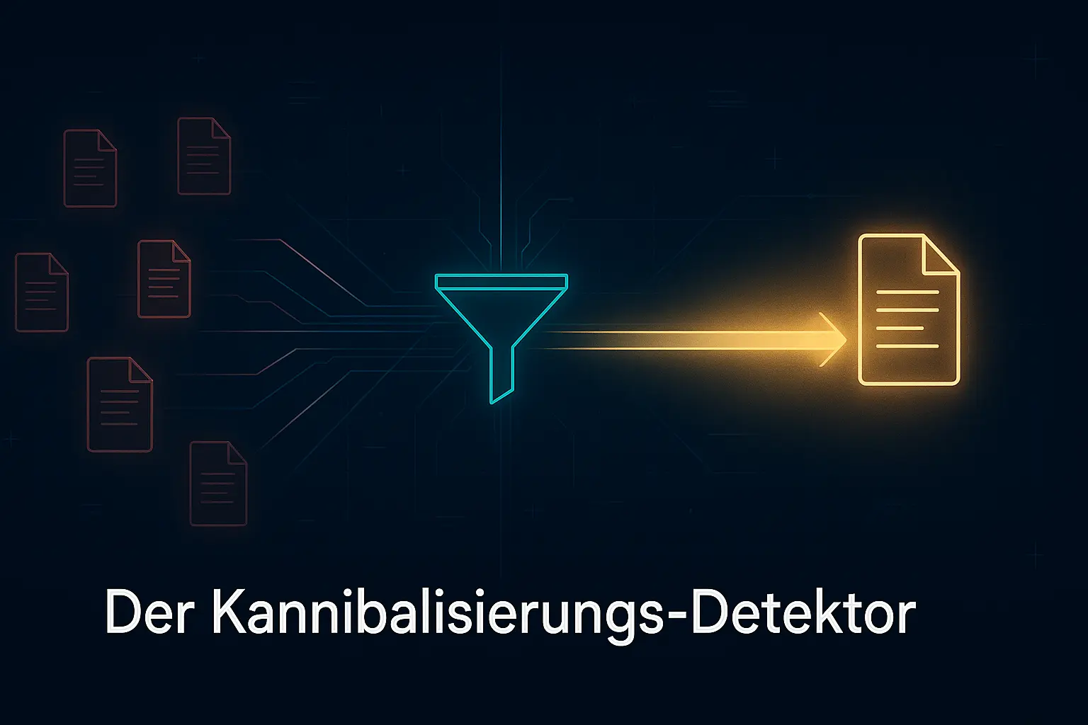 Kannibalisierungs-Detektor erkennt thematische Duplikate effektiv