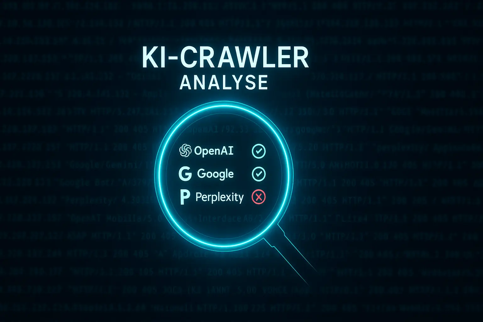 Logfile-Analyse für KI-Crawler verstehen
