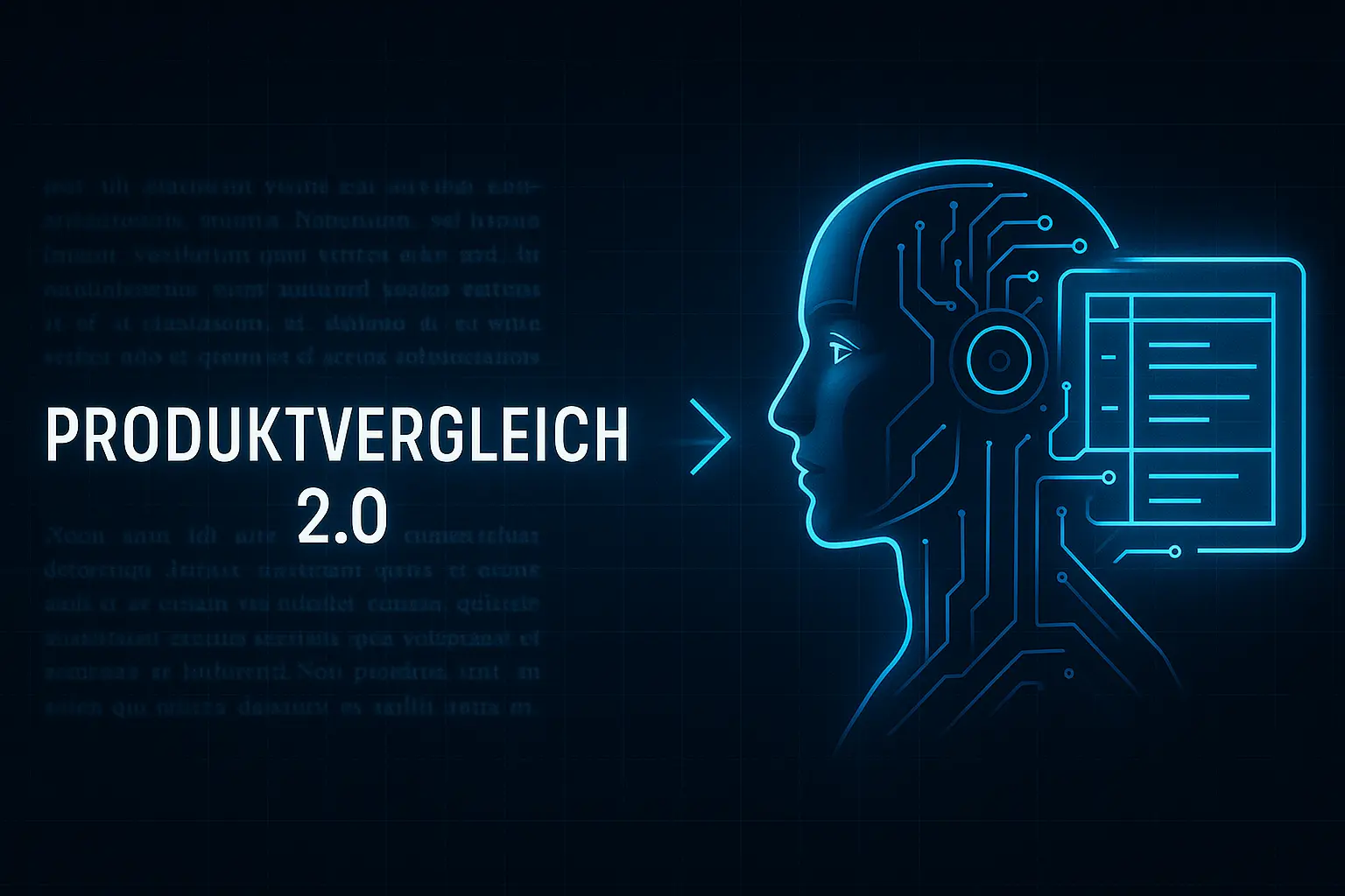 Produktvergleich mit strukturierten Daten für KI Kaufempfehlungen